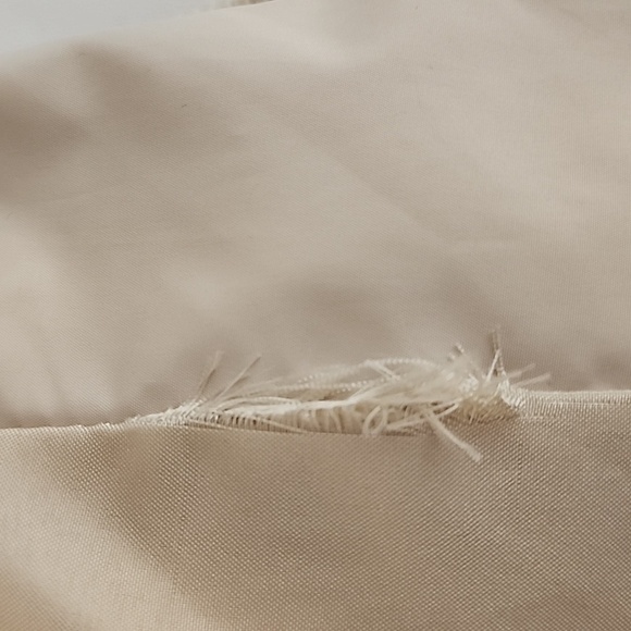 ZARA Sleeveless Puffer Vest Light Beige Size Small - Picture 9 of 10